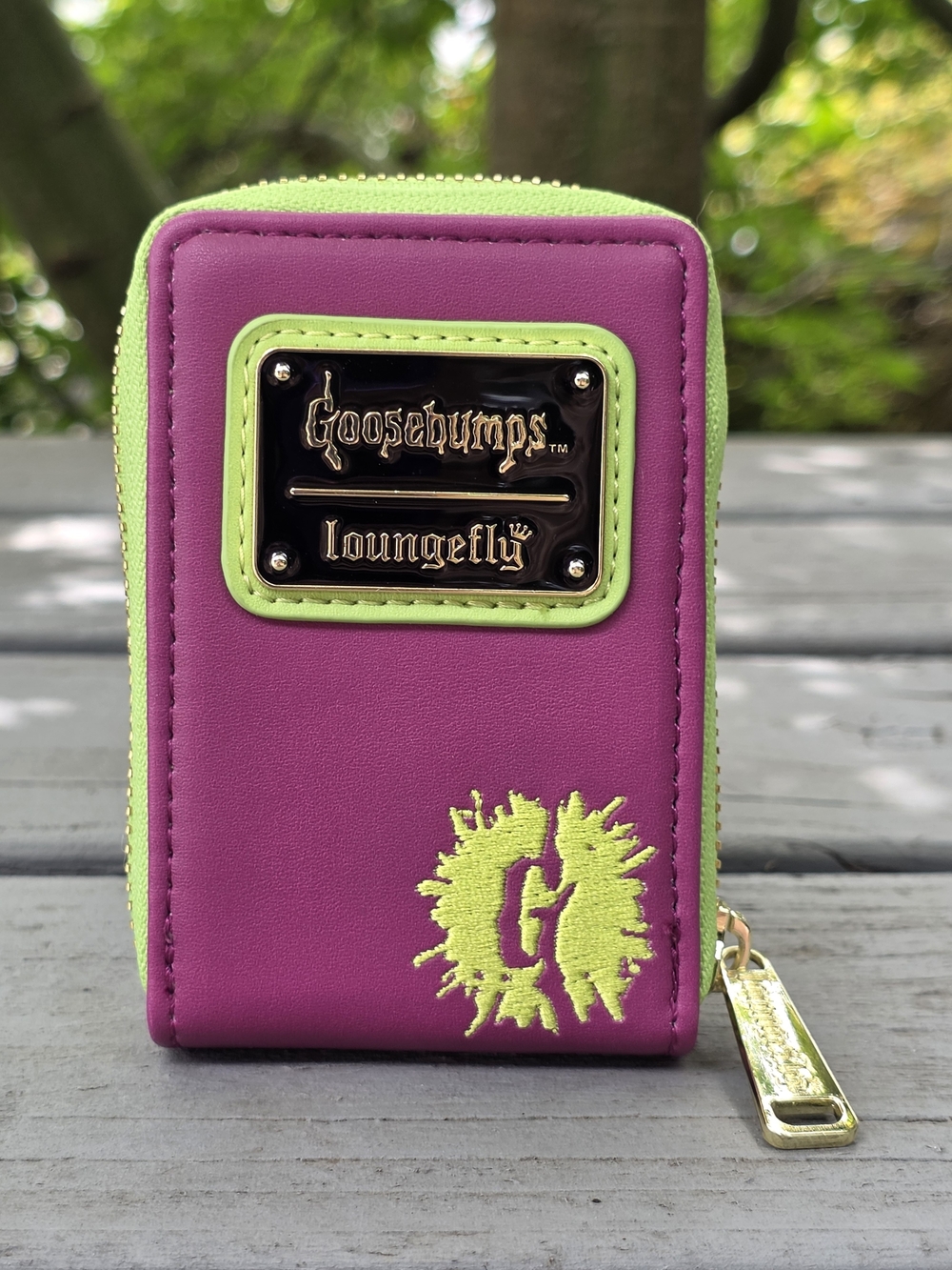 Goosebumps Night of the Living Dummy II Zip Accordion Wallet - Loungefly - Picture 3 of 6